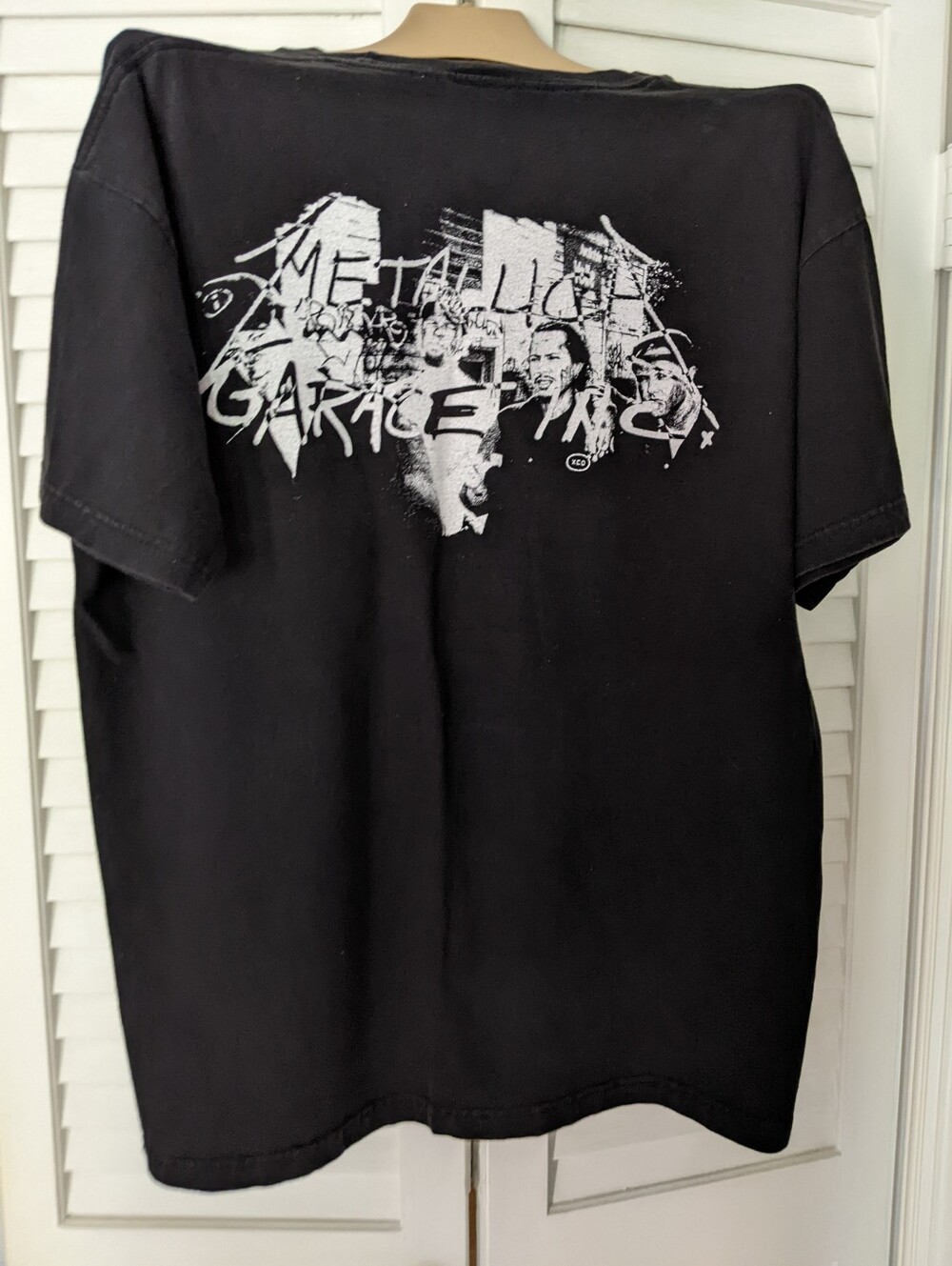 Vintage Garage Metallica Short-Sleeve Graphic Tee - 2-sided Graphics - Picture 2 of 5